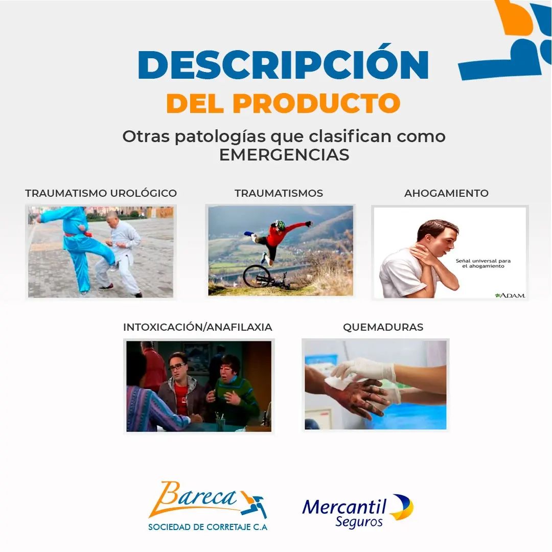 Póliza de emergencias médicas